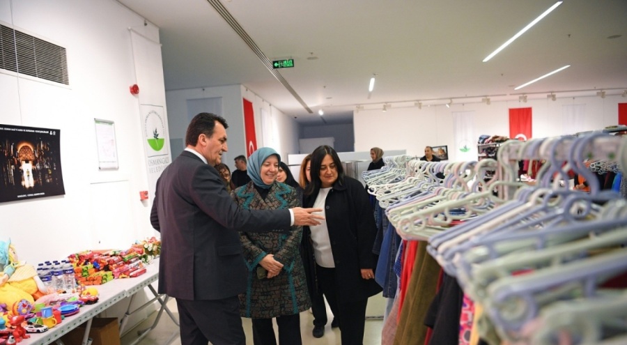 Bursa'da 3 bin 488 depremzedenin kıyafet ihtiyacı karşılandı