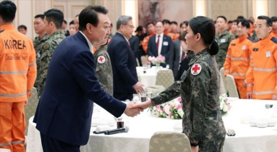 Güney Kore Devlet Başkanı, Türkiye ile "gerçek kardeş ülke" olduklarını belirtti