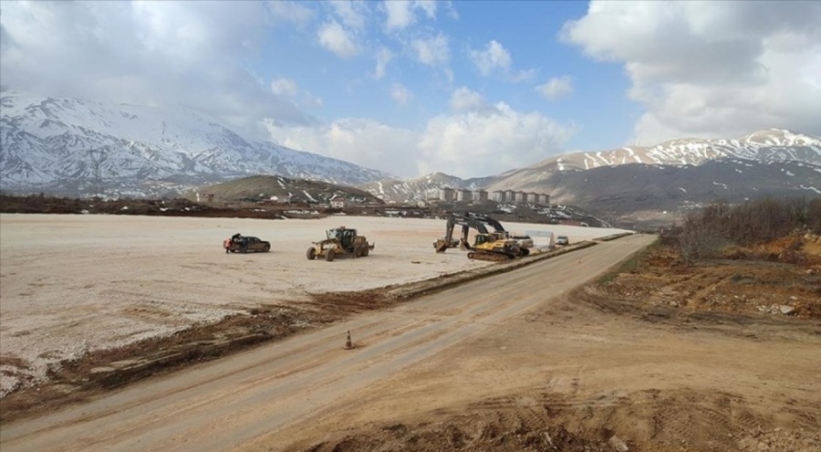 Adıyaman'ın Çelikhan ilçesinde 1500 konteynerlik kent kuruluyor