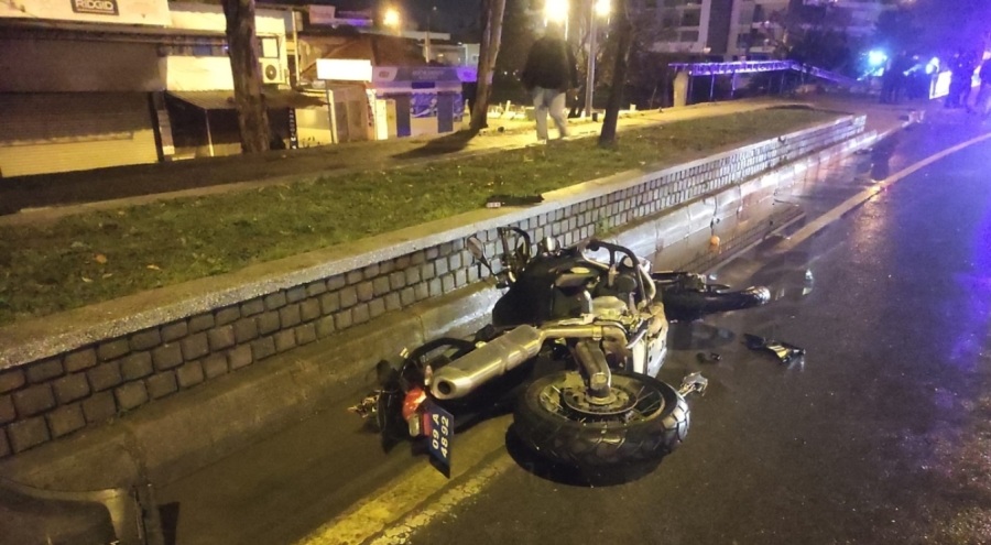 Aydın'da 'yunus' timi otomobille çarpıştı: 2 polis yaralı