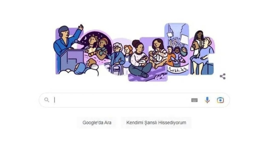 Google'dan 8 Mart Dünya Kadınlar Günü'ne özel doodle