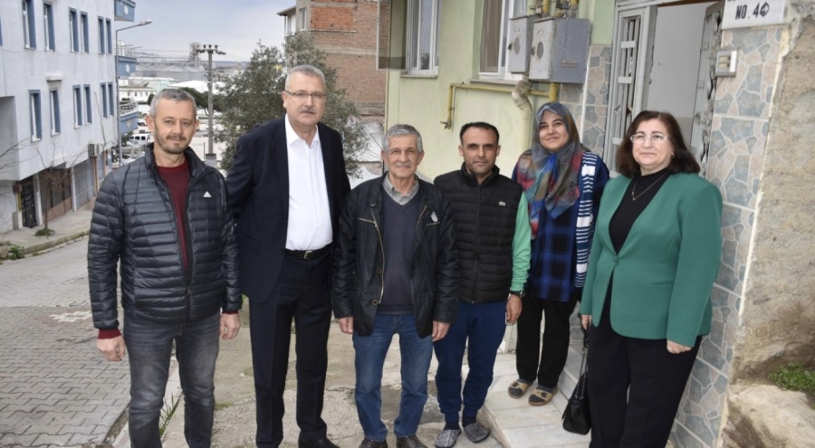 Bursa Karacabey Belediye Başkanı depremzede ailenin misafiri oldu