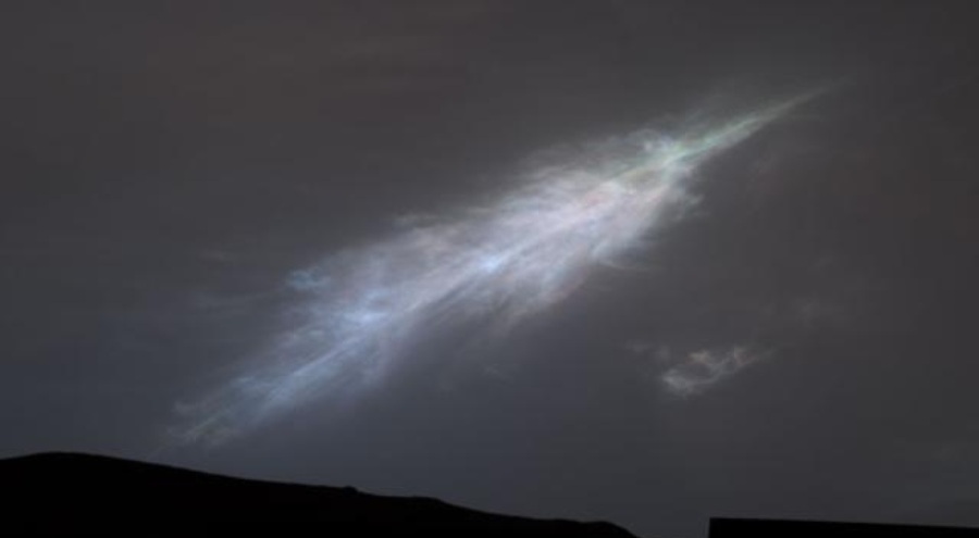 İşte Mars'taki günbatımının en net fotoğrafı