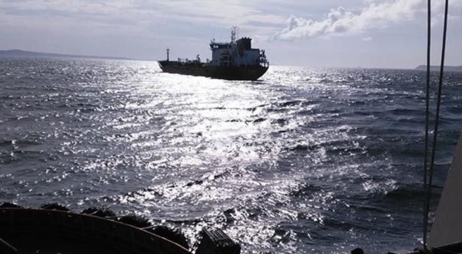 Çanakkale Boğazı'nda  gemi arızası