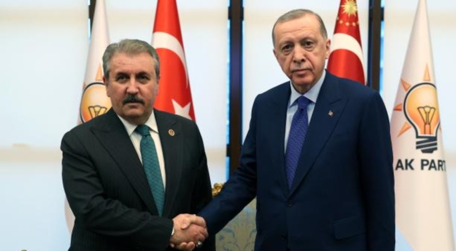 Erdoğan, Destici ile görüştü