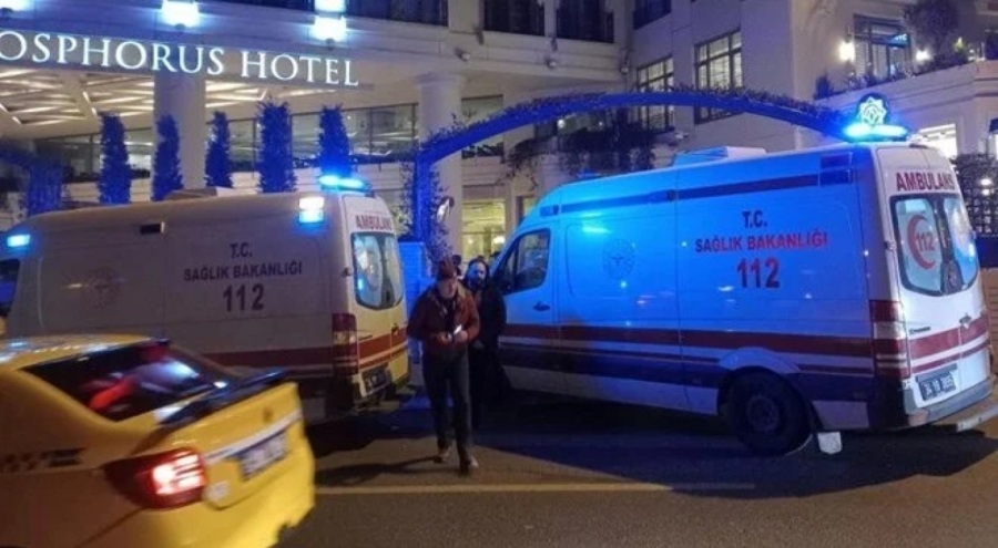 İstanbul'da 5 yıldızlı otelde yangın!