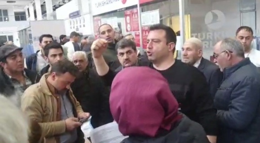 Bursa'ya dönüş yapmayı bekleyen 300 kişilik uçak büyük tehlike atlattı