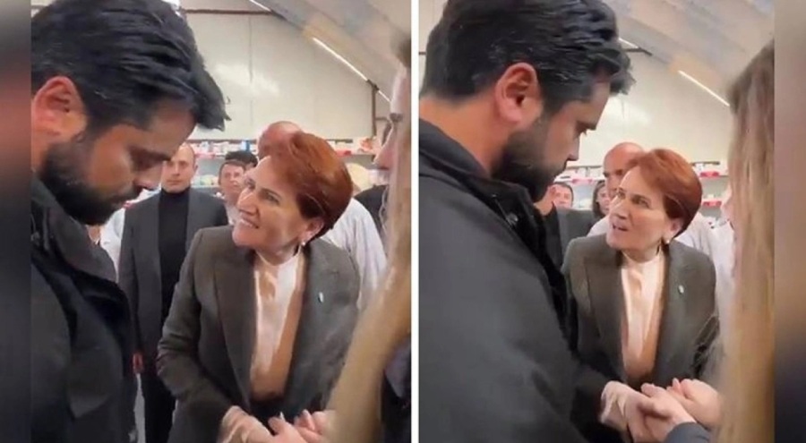 Meral Akşener Gökhan Zan'ı "Ay oğlum sen bizi ayağa kaldırdın" diyerek kucakladı