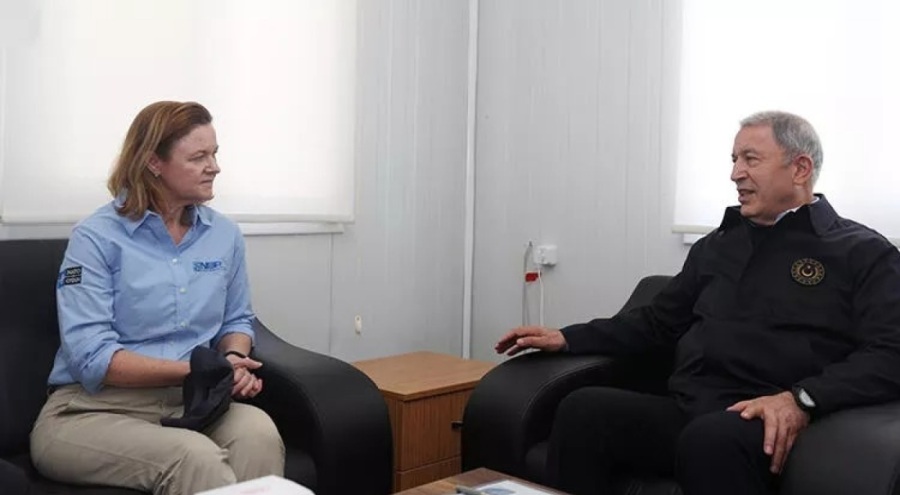 Milli Savunma Bakanı, NATO Destek Ajansı Genel Müdürü Cummings'i kabul etti