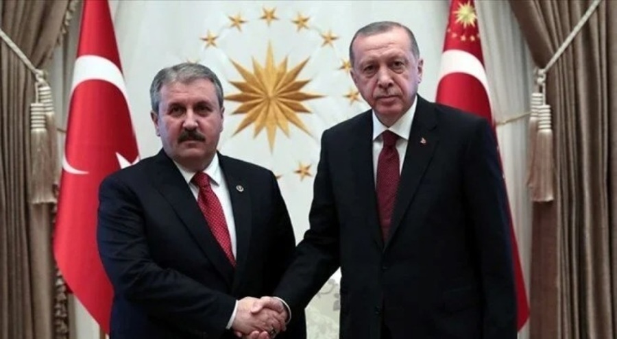 Cumhurbaşkanı Erdoğan ile Destici bir araya geldi