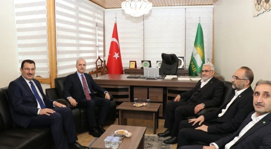 AK Parti HÜDA PAR'ı ziyaret etti