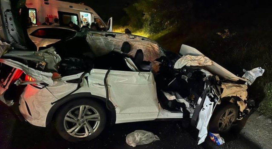 Mersin'de can alan kaza!