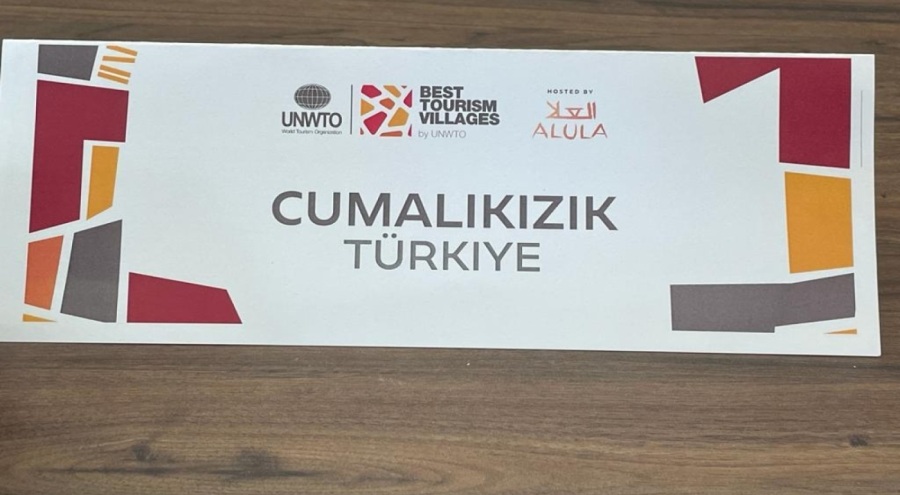 Bursa Cumalıkızık'a Birleşmiş Milletler Dünya Turizm Örgütü'nden ödül