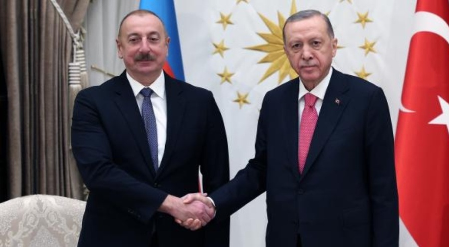Cumhurbaşkanı Erdoğan,  Aliyev ile görüştü