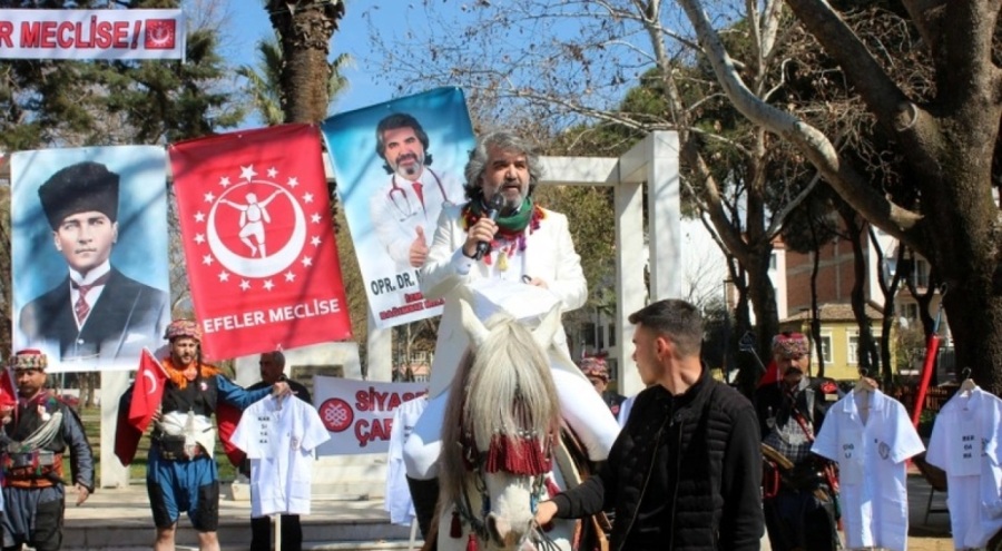 At üzerinde milletvekili adaylığını duyurdu