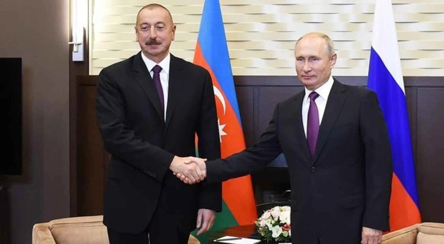 Rusya Devlet Başkanı Putin ve Azerbaycan CumhurbaşkanI Aliyev telefonda görüştü