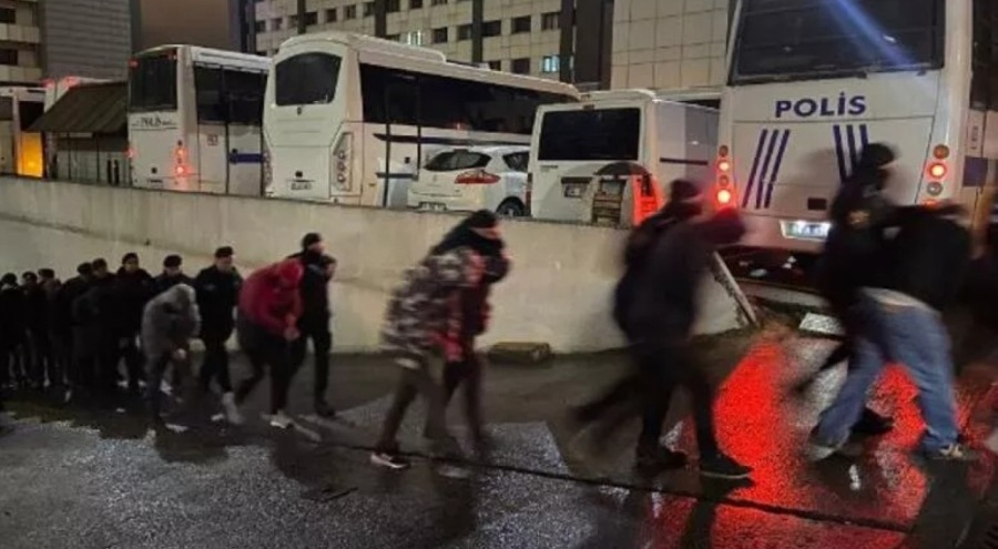 Kökünü Kurutma Operasyonu'nda yakalanan 161 şüpheli adliyede