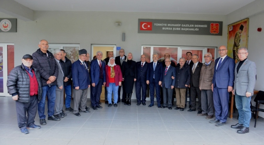 Bursa Nilüfer Belediye Başkanı Erdem'den şehit yakınları ve gazilere destek sözü