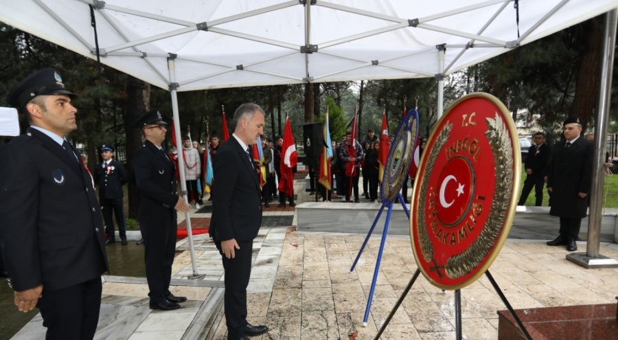 Çanakkale şehitleri Bursa İnegöl'de anıldı