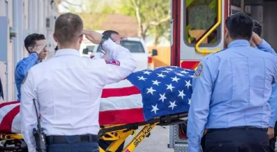 Amerika'da gönülleri kazanan Türk, şehit ilan edildi, özel törenle uğurlandı