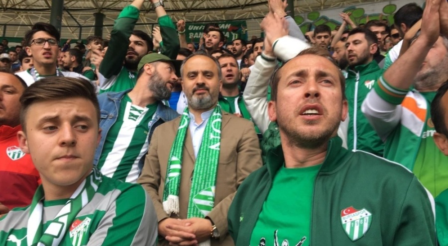 Bursa Büyükşehir Belediye Başkanı Aktaş'tan Bursaspor'a destek