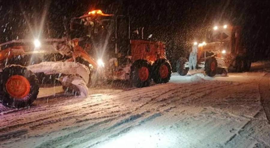 Bayburt-Erzurum kara yolu ulaşıma kapandı