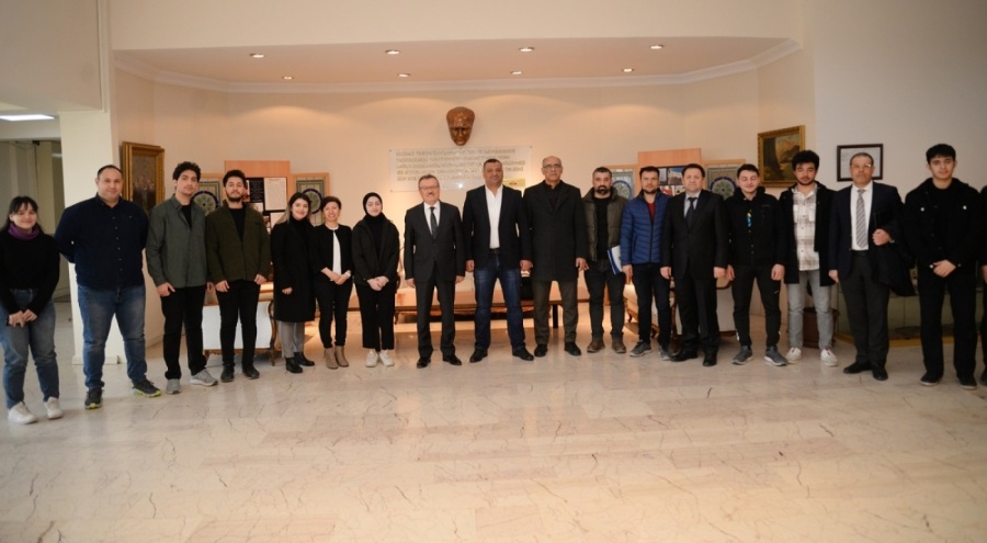 Bursa Uludağ Üniversitesi'nin TEKNOFEST'te yarışacak takımlarına destekler devam ediyor