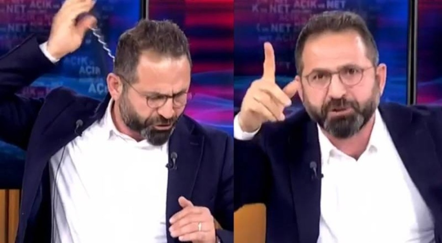 "Kılıçdaroğlu HDP ve PKK'nın adayıdır" dedi; canlı yayını terk etti