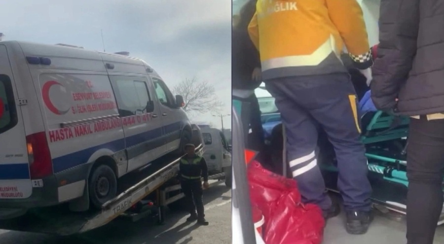 İstanbul'da ambulans hasta nakli sırasında haczedildi