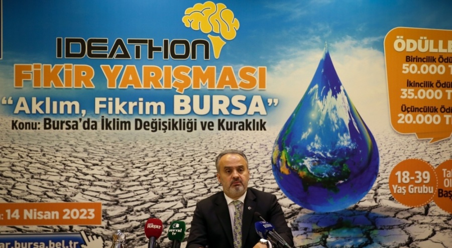 Bursa'da kuraklıkla mücadele için fikir yarışması