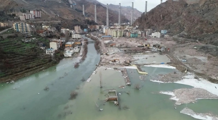 Yusufeli ilçesi komple sular altında kalacak