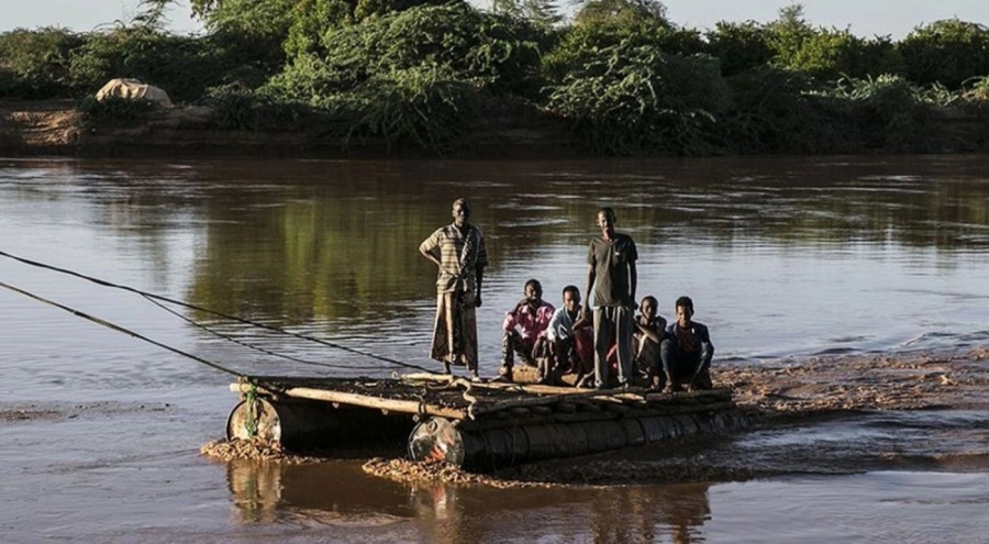 Doğu Afrika'da Şabel Nehri'ndeki su kurudu!
