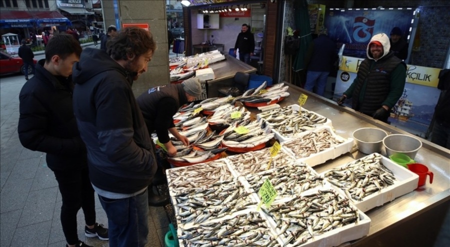 Karadenizli balıkçıların tezgahları ramazanın ilk gününde çeşitlendi