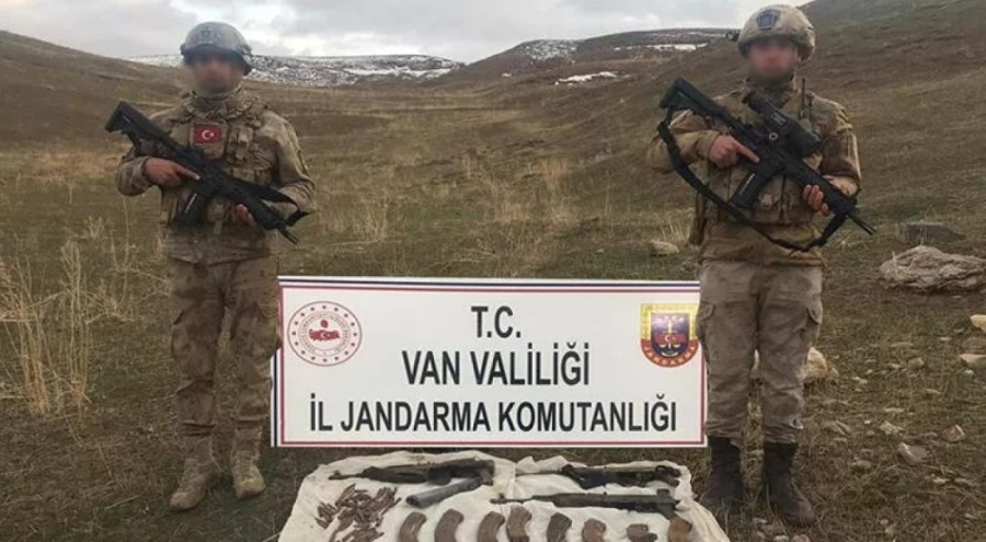 PKK'ya ait silah ve mühimmat ele geçirilldi