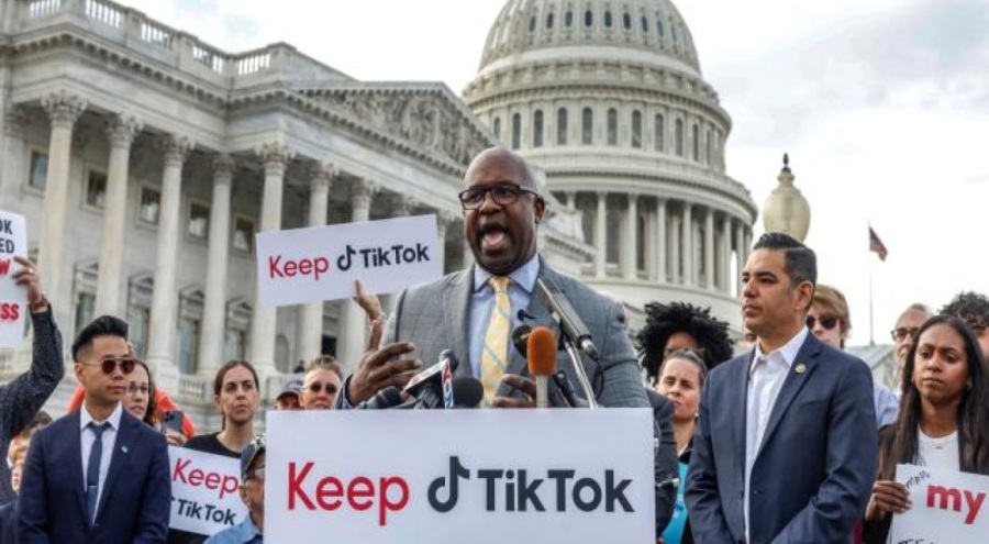 ABD'de 'TikTok yasaklanmasın' eylemi