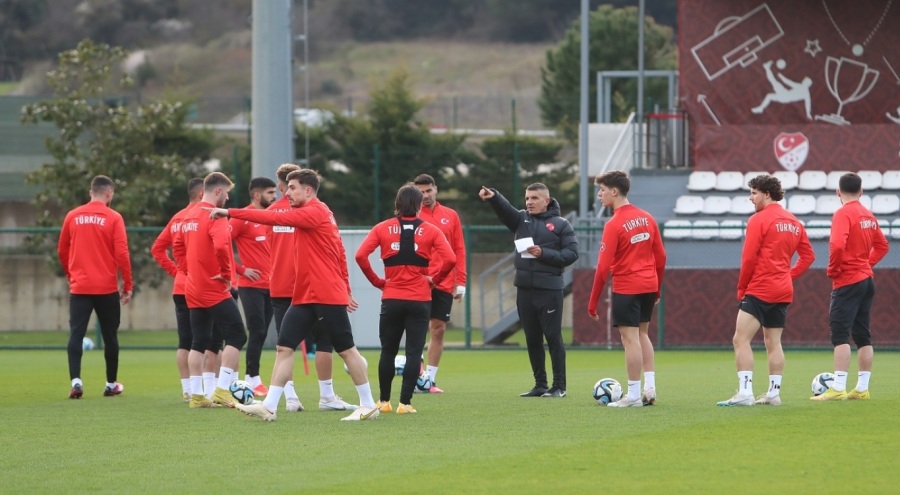 A Milli Takım, Ermenistan maçı hazırlıklarını sürdürdü
