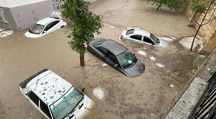 Deprem bölgesi için sel uyarısı