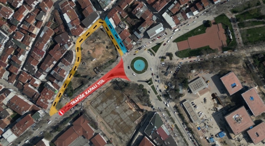 Bursa İnegöl Atatürk Bulvarı trafiğe kapanacak