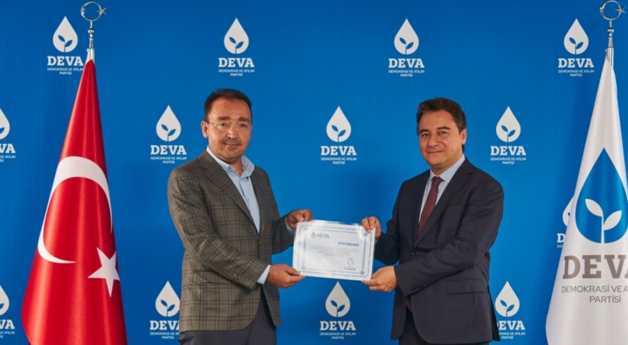 DEVA'nın yeni İl Başkanı Mümtaz Öztürk