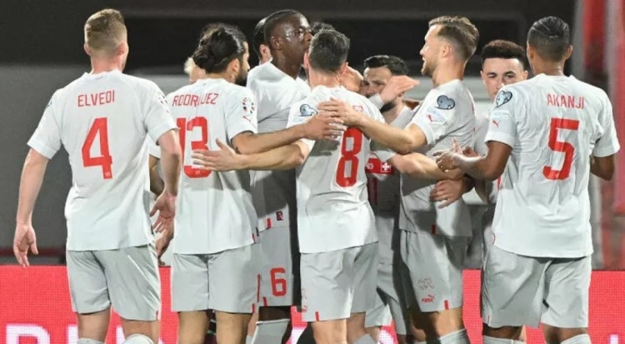 İsviçre, Belarus'u 5-0 yendi