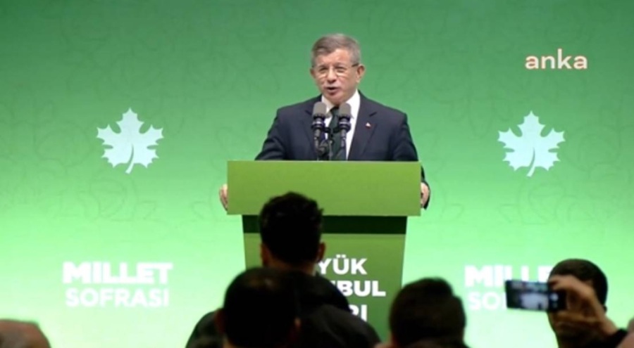 Davutoğlu: Milletimize barış taahhüdünde bulunuyoruz