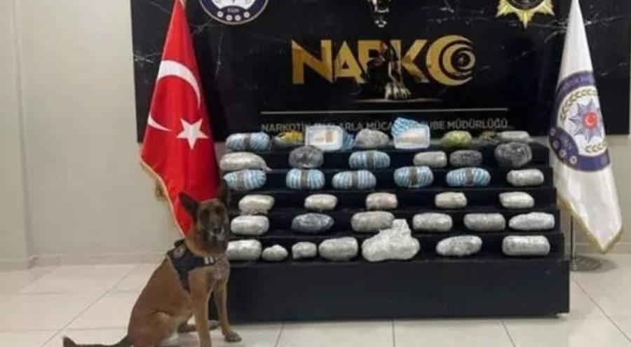 78 kilo uyuşturucu ele geçirildi