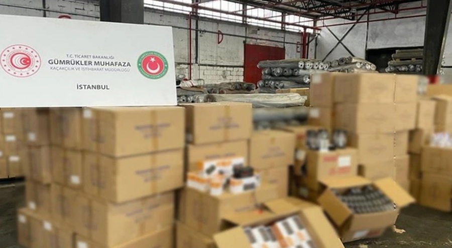 İstanbul'da 6 milyonluk kaçakçılık operasyonu