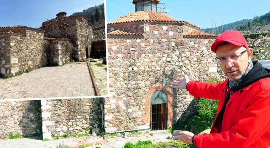 657 yıllık hamama sprey boyalarla isimlerini yazıp, yağmaladılar