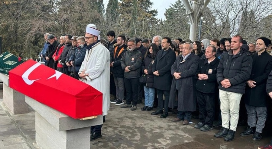 Köksal Engür son yolculuğuna uğurlandı