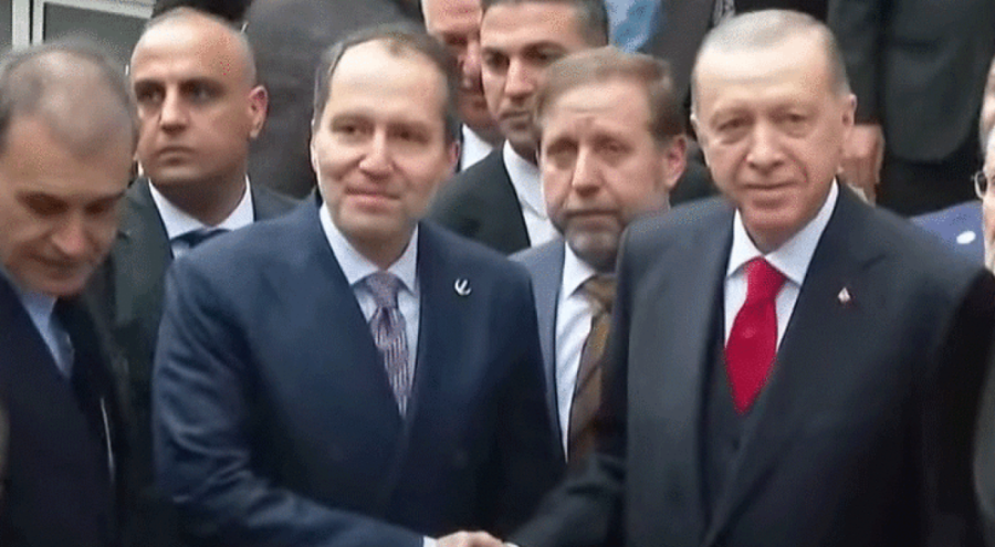 Cumhurbaşkanı Erdoğan, Erbakan'ı ziyaret etti