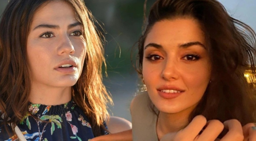 Hande Erçel, Demet Özdemir'i  ikiye katladı!