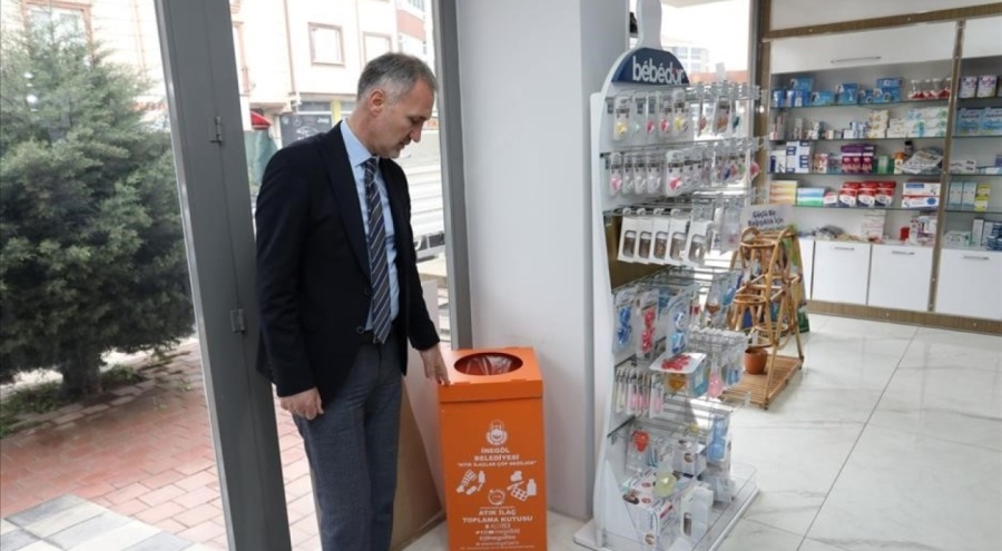 Atık ilaçlar için Bursa İnegöl'de örnek uygulama
