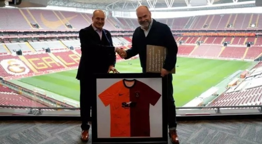 Galatasaray, Danimarka'dan gelen misafirlerini karşıladı