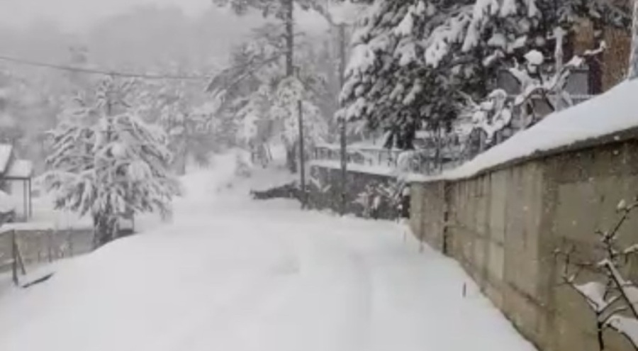 Bursa'nın dağ köyleri beyaz gelinliğini giydi